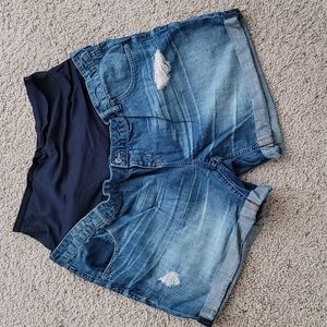 Maternity Full Panel Shorts Size 16
